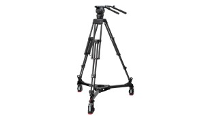 Shotoku SX260 Head on Heavy Duty TTH1002C tripod and TD-73 Studio Dolly