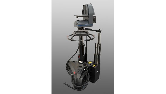 Shotoku TP200 Pedestal with TI-12 Height Drive and TG-18 robotic head