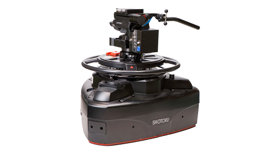 Shotoku TP-80VR/23VR Pedestal and Head System for Virtual Sets at Max. Low Position